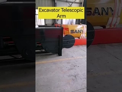Brazo telescópico de excavadora para excavadora brazo de largo alcance para Hyundai
