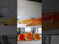 Tres conjuntos Excavadora de largo alcance de brazo excavadora de largo brazo