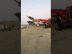 El brazo del túnel de la excavadora con el rompehielos de la excavadora acorta el brazo acorta el boom