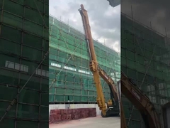 0.4-2.5cbm Excavadora adjunta brazo telescópico hidráulico con agarre de cáscara