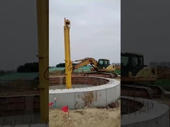 Arma telescópica de excavadora reforzada de varias capas para gatos Hitachi Komatsu Excavadora de largo alcance