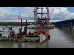 Excavadora Excavadora de brazo largo con boom telescópico Utilice BS900E Utilice mejor soldadura Excavar la base de la casa