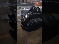 La excavadora Grapple está lista para enviar a un gran fabricante