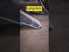 Excavadora Hitachi de brazo largo para dragado y limpieza de agua