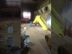 Pintura superior 1 de brazo y pluma de excavadora Brazo de largo alcance de excavadora Pluma de largo alcance