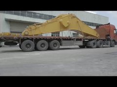 Brazo largo de excavadora de 19M con cuchara de 5 CBM para excavadora PC2000, brazo de largo alcance, pluma de largo alcance