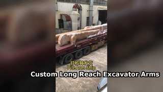 ¡Barco de brazo de pila de excavadora! Excavadora con brazo de largo alcance Excavadora con brazo largo