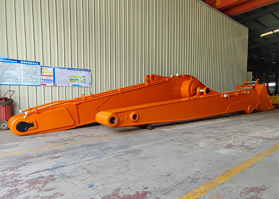 Excavadora de largo alcance de 20 toneladas Boom extendido para excavar tierra de arena Silt