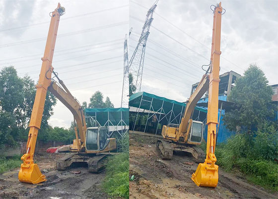 Excavadora telescópica de base de excavación de pozo de dos brazos sección para 20 toneladas 30 toneladas 55 toneladas