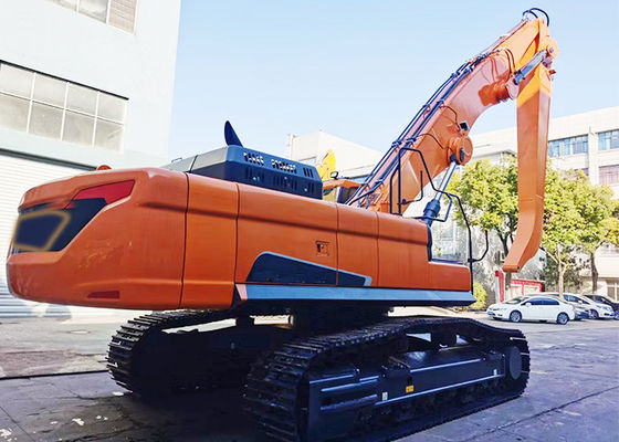Excavadora de escombros hidráulicos Boom de largo alcance para agarrar acero