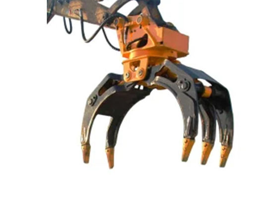 Ángulo de rotación de 360 grados agarre hidráulico menos mantenimiento rendimiento superior