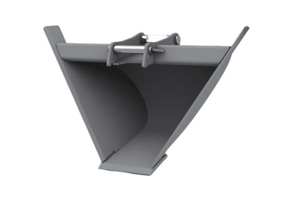 Cucharas de excavadora trapezoide de color personalizado para gatos Hitachi Komatsu excavar zanjas