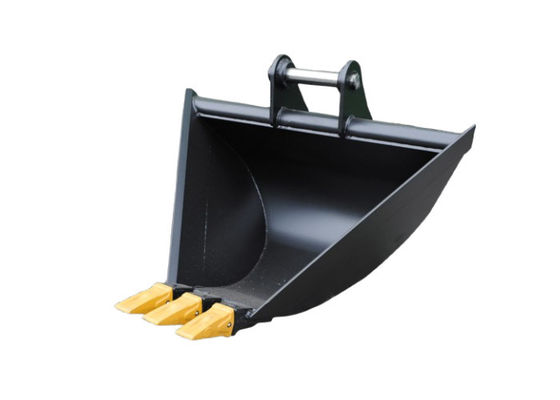Cucharas de excavadora trapezoide de color personalizado para gatos Hitachi Komatsu excavar zanjas