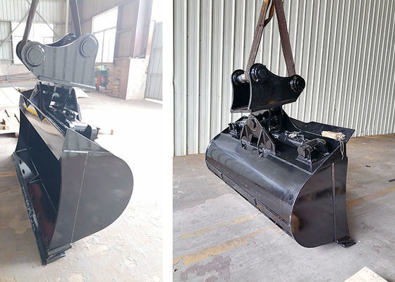 Q355B Diseño exclusivo Excavadora Cubo de inclinación para gatos Equipo Hitachi Komatsu