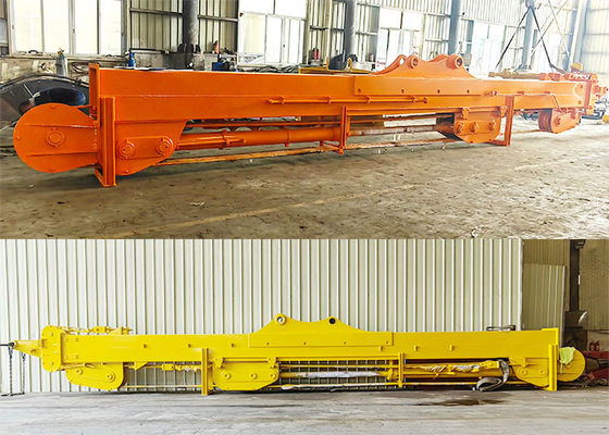3 Sección Telescópica de brazo de caza con soldadura BS900E fuerte para la excavación profunda