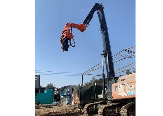 13Excavadora hidráulica de.5m 20-85 toneladas brazo del conductor de pila con diseño de soldadura de trabajo pesado