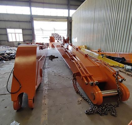 28-35m Super Excavadora de largo alcance Excavadora de boom de largo brazo para Hitachi 1200