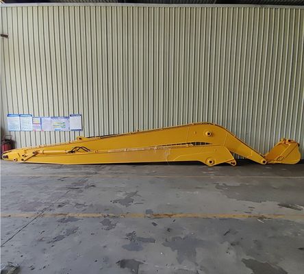 Pluma de largo alcance para excavadora resistente y duradera