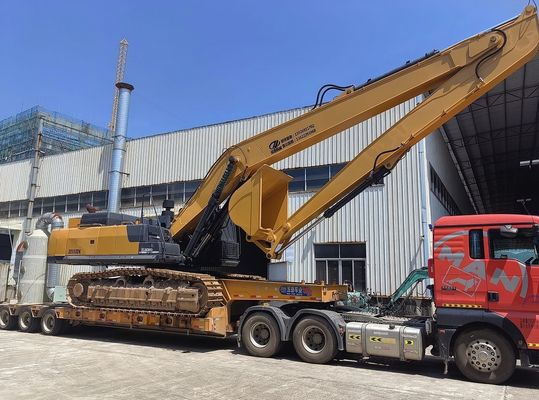 Accesorios de excavadora personalizados Boom de largo alcance para excavadora de 6-50 toneladas