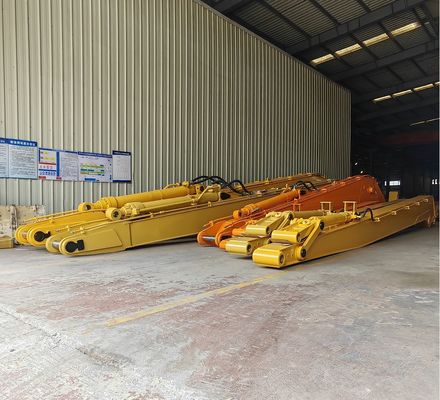 Accesorios de excavadora personalizados Boom de largo alcance para excavadora de 6-50 toneladas