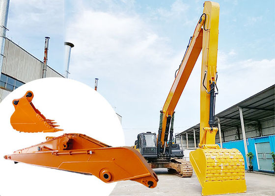 Excavadora de largo alcance excavadora de boom de brazo largo Q355B Material para excavar arena