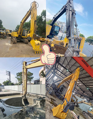 8m 10m 12m excavadora deslizante brazo excavadora fundación brazo largo