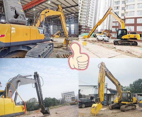 8m 10m 12m excavadora deslizante brazo excavadora fundación brazo largo