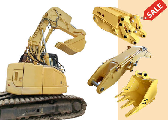 El brazo del túnel de la excavadora de trabajo pesado
