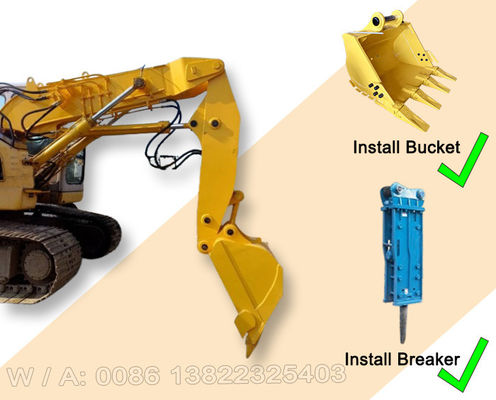 Equipo de construcción Excavadora de túneles con brazo de alcance corto Material Q355B
