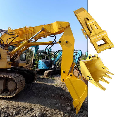 Equipo de construcción Excavadora de túneles con brazo de alcance corto Material Q355B