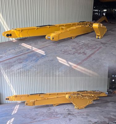 Excavadora de demolición de largo alcance con cizallamiento de trabajo pesado