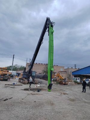 16-20 metros Tres secciones de demolición Boom largo para excavadoras ZX250 ZX260 ZX330 para la máquina de construcción