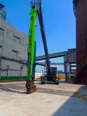 El brazo del arco hidráulico de largo alcance personalizado para la excavadora de demolición de alto alcance