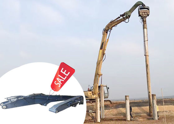30ton-38ton excavadora pila de conducción brazo pila de conductor de fijación para apilar más alto