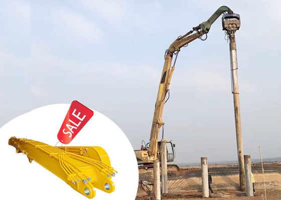 30ton-38ton excavadora pila de conducción brazo pila de conductor de fijación para apilar más alto