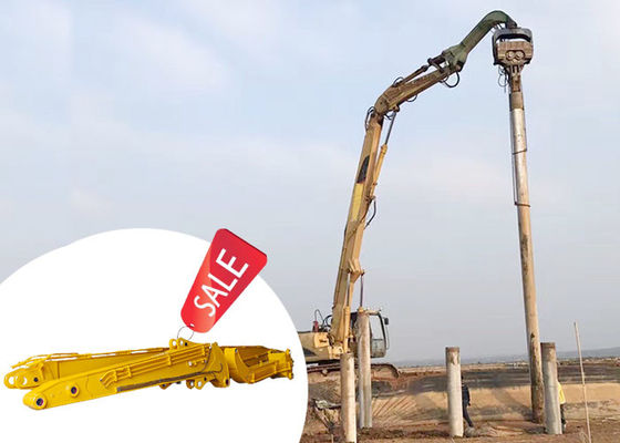 30ton-38ton excavadora pila de conducción brazo pila de conductor de fijación para apilar más alto