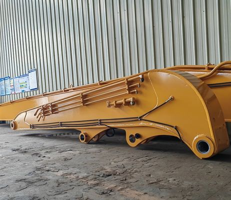 Excavadora de largo alcance de pila de brazo conductor de pila hidráulica para construcción