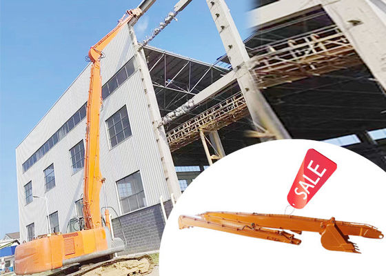Q355B Boom de largo alcance para excavadora de demolición de edificios de 20-25 toneladas