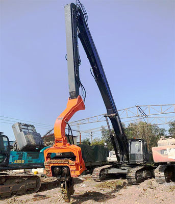 Excavadora hidráulica a medida, brazo de conducción, base de perforación de largo alcance
