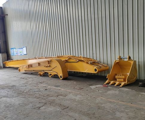 Excavadora de largo alcance Vibración de pilas brazo de conducción para soluciones de construcción de pilas