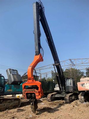 Q355B Material de largo alcance del brazo del arpo para el conductor de pila vibratorio de la excavadora