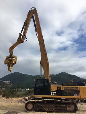 Excavadora de 20-85 toneladas de largo alcance brazo hidráulico para perforación profunda de cimientos