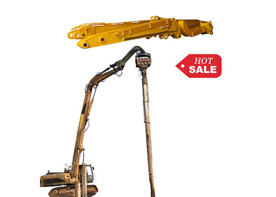 24M Alta altura de la pila Excavadora de la pila de brazo Largo alcance para el gato Hitachi Komatsu