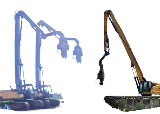 24M Alta altura de la pila Excavadora de la pila de brazo Largo alcance para el gato Hitachi Komatsu