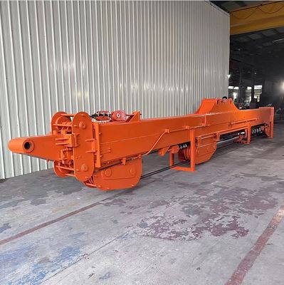 Brazo telescópico de longitud ajustable para excavadora, excavadora boom telescópico OEM
