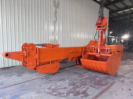 Brazo telescópico de longitud ajustable para excavadora, excavadora boom telescópico OEM