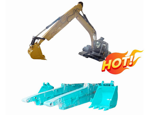 Shaogang Q355B Excavadora telescópica Excavadora con brazo deslizante para excavación