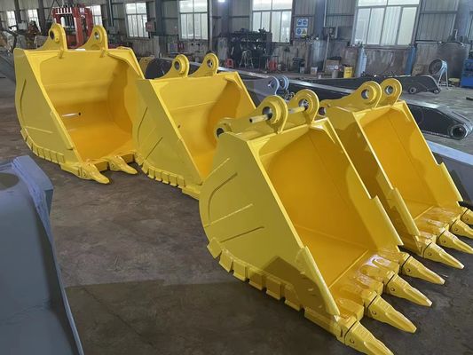 ODM OEM De servicio pesado 1 Cbm Rock Bucket para maquinaria de construcción Excavadora de excavación Compatible con CAT320 PC200 ZX200