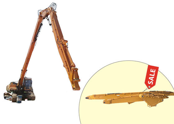 Excavadora de demolición de largo alcance de 25m 30m Boom para gato Hitachi Komatsu Sany