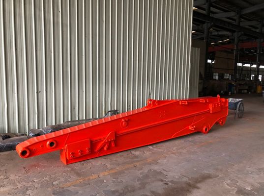 Q355B Brazo de extensión de excavadora Boom telescópico Brazo de deslizamiento hidráulico para pozos profundos